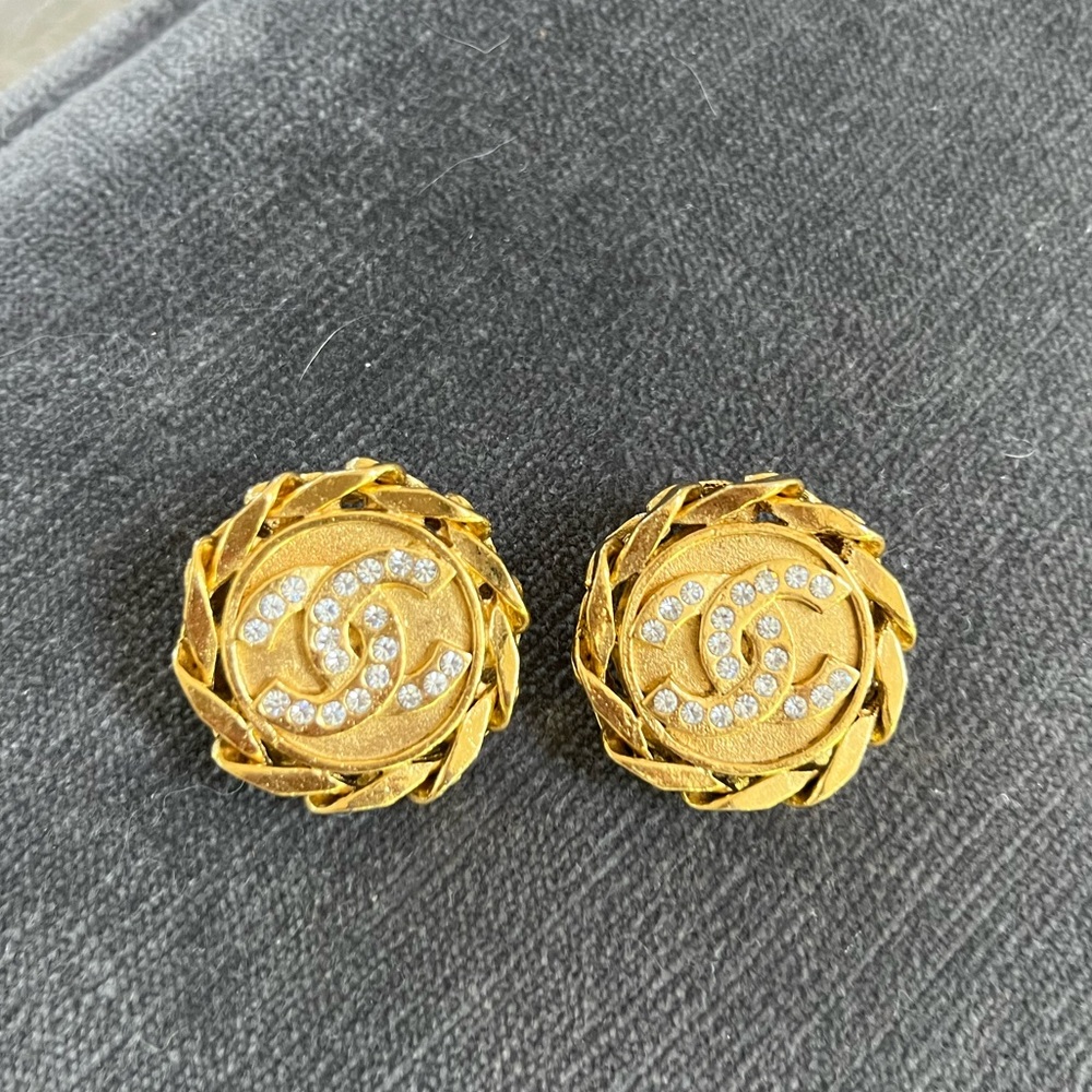 Gorgeous Chanel Clip Ons